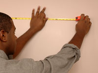 كيف ترسم خطوط على الجدران