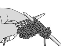 كيفية Purl Two Stitches معًا