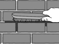 كيفية إصلاح أساسات الطوب والكتل