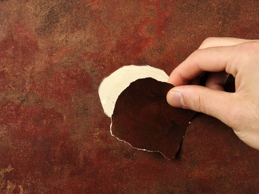 كيفية التصحيح للجدران