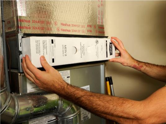 كيفية تغيير الفلتر في فرنك