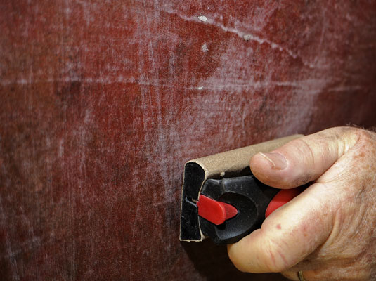 كيفية الحصول على ورق الحائط جاهز للرسم