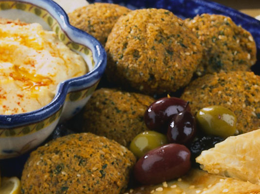 فلافل (ناجتس حمص مقلي)