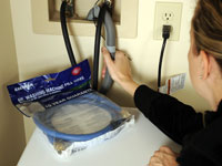 الحفاظ على نظافة الغسالة والمجفف والحفاظ على البيئة