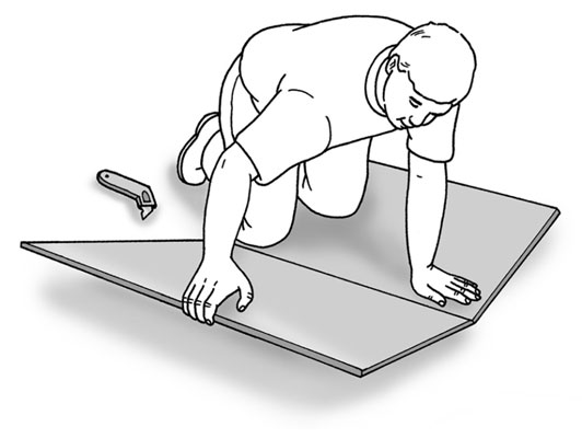 كيفية تثبيت اللوح الخلفي الأسمنتي حول الحوض