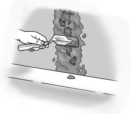 كيفية تثبيت اللوح الخلفي الأسمنتي حول الحوض