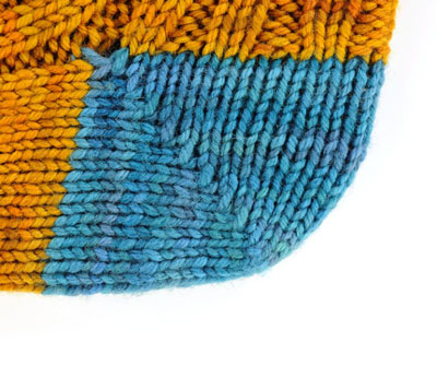 كيفية متماسكة الجوارب التمهيد Worsted