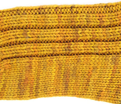 كيفية متماسكة الجوارب التمهيد Worsted