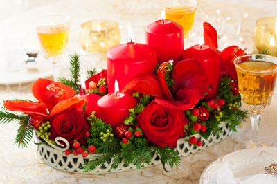 تزيين العيد مع Tablescapes