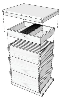 كيفية تجميع وحدة تغذية الخلية العلوية
