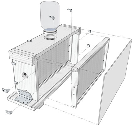 كيفية تجميع خلية المراقبة رباعية الإطارات