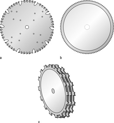المناشير والشفرات اليمنى لبناء خلايا النحل