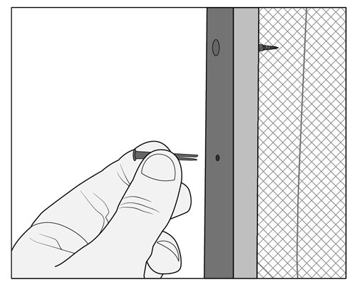 كيفية تجميع خلايا النحل Langstroth الإطار