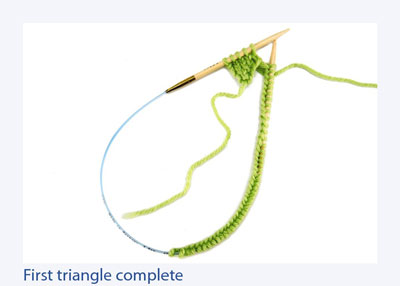 أساسيات حياكة Entrelac
