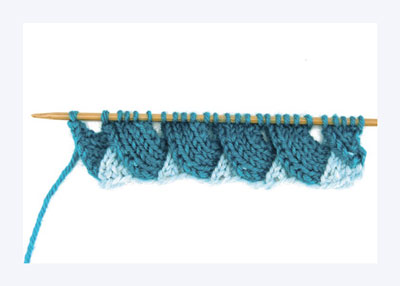 أساسيات حياكة Entrelac