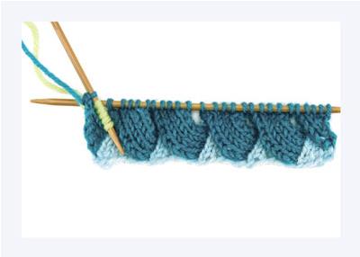 أساسيات حياكة Entrelac
