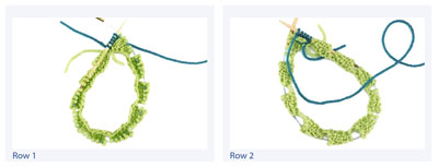 أساسيات حياكة Entrelac