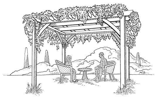 كيفية بناء حديقة عمودية