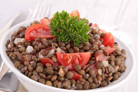 سلطة العدس (سلطة العدس)