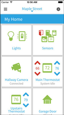 ترموستات Trane's ComfortLink الذكي